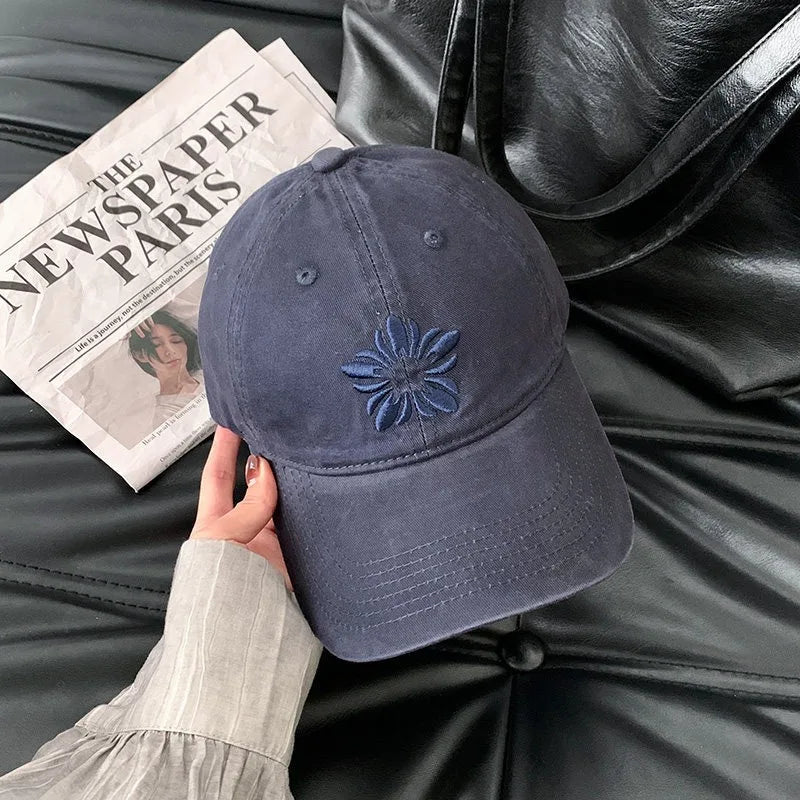 1pc Retro Washed Unisex Baseball Cap Summer