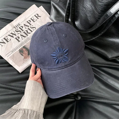 1pc Retro Washed Unisex Baseball Cap Summer