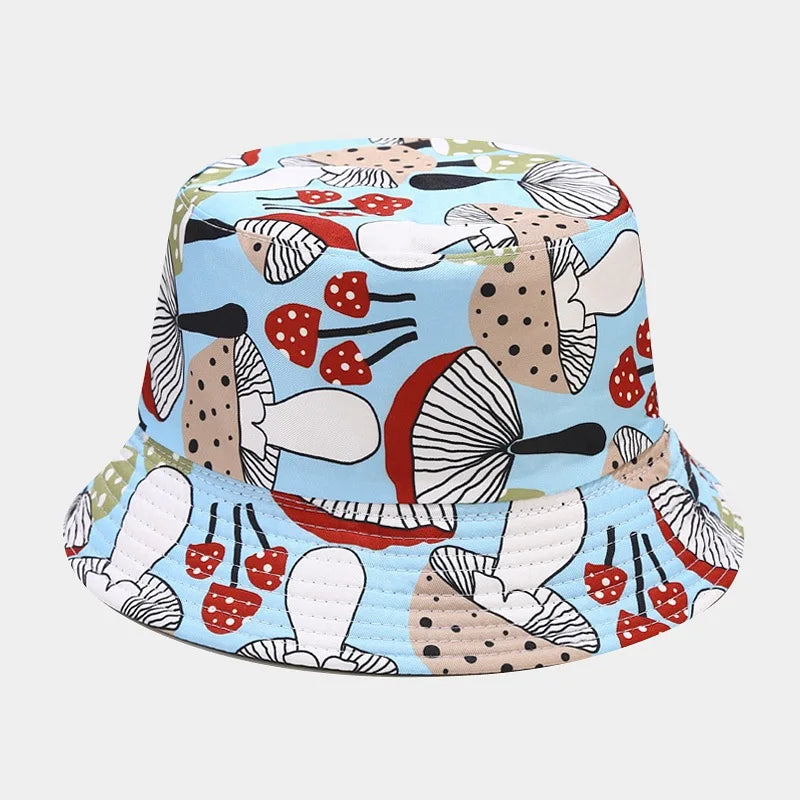 Colorful Print Bucket Hat Panama For Women And Men