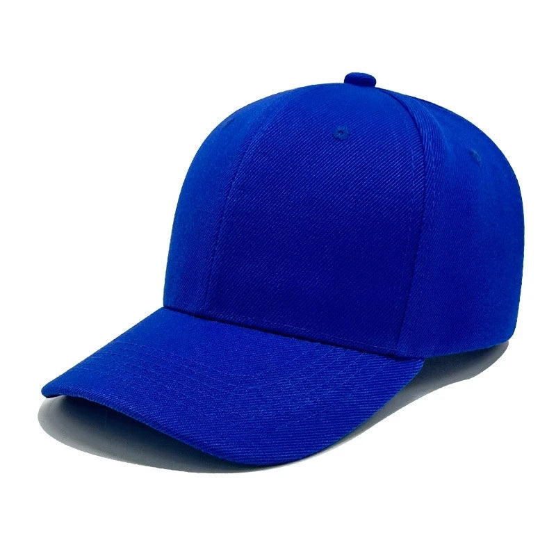 Fashionable Sun Shading Hip-Hop Solid Color Baseball Cap