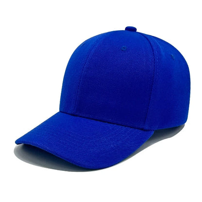 Fashionable Sun Shading Hip-Hop Solid Color Baseball Cap