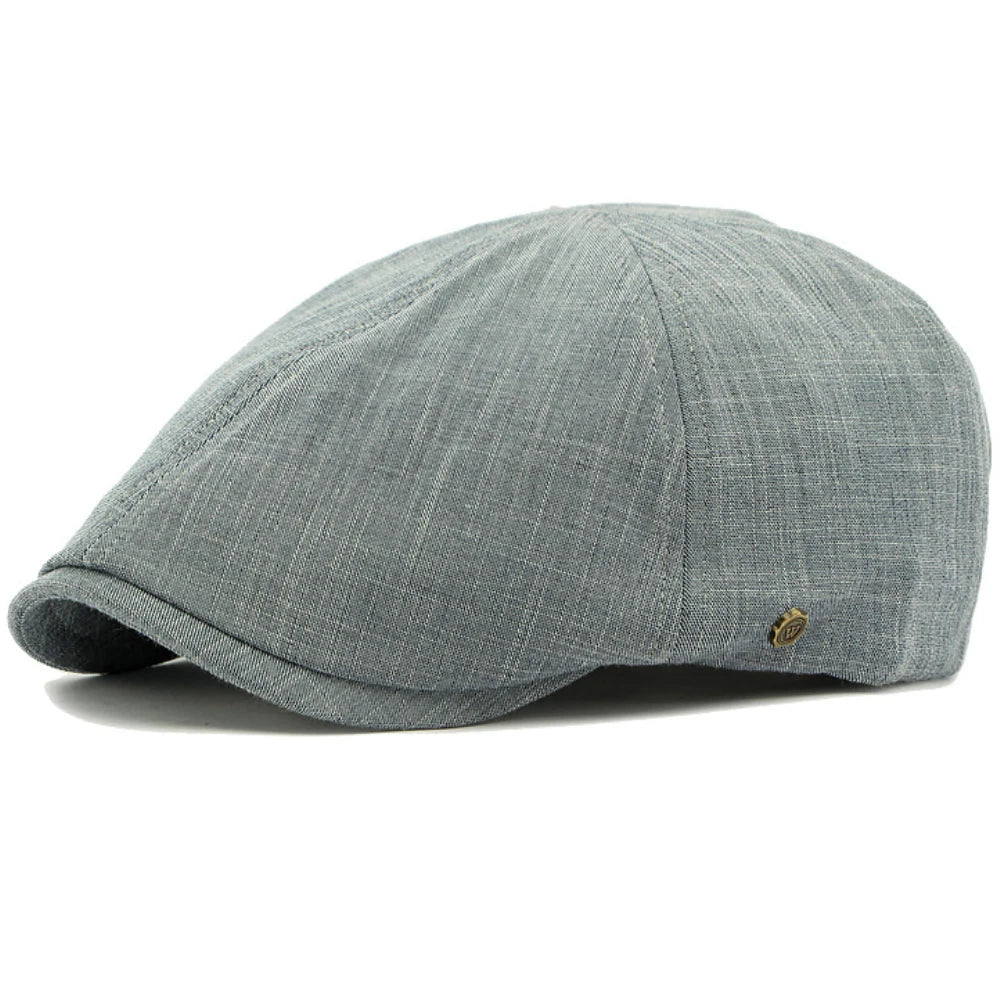 Beret Cap Spring Summer Octagonal Cap For Men Women 6 Panels Artist Painter Beret Hat