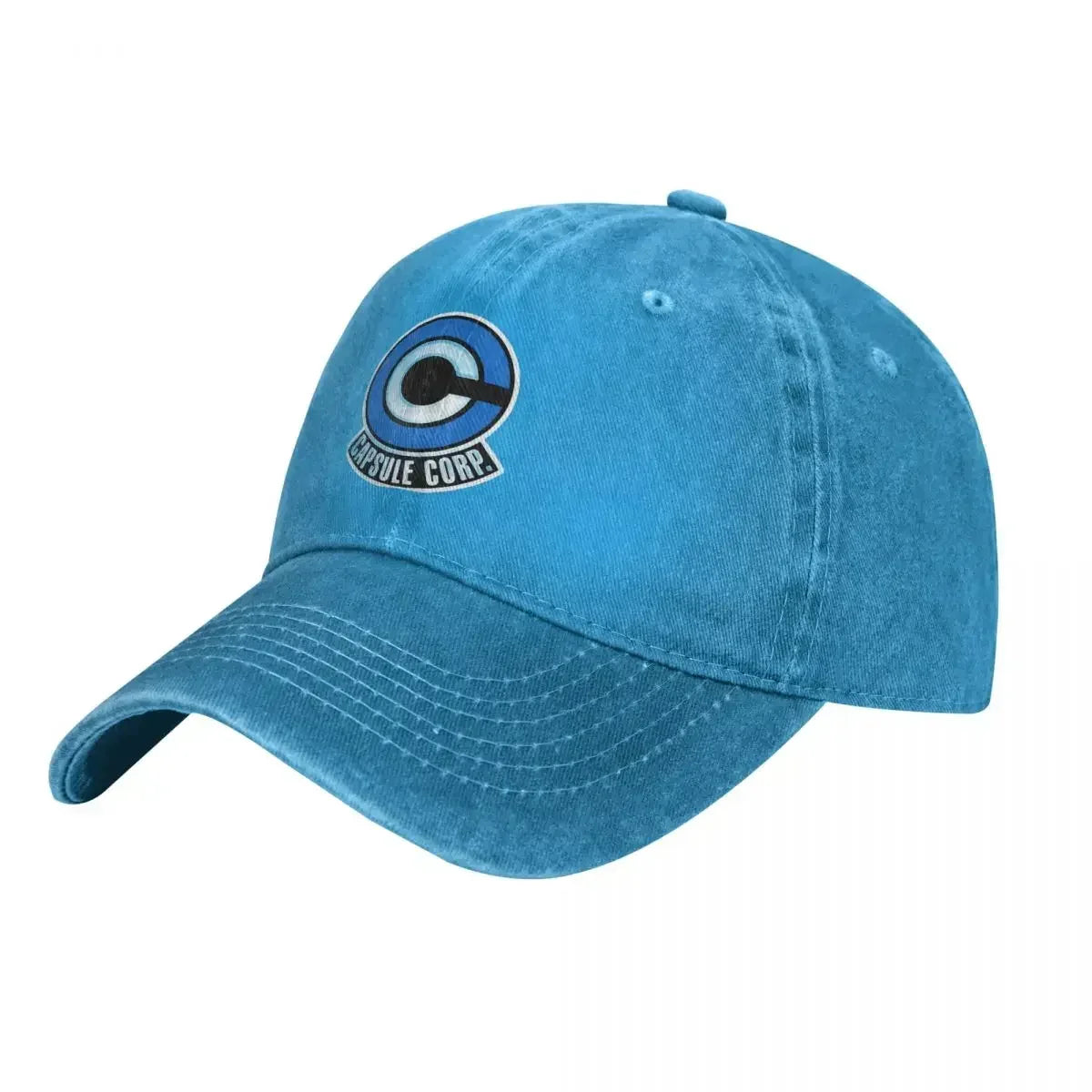 Capsule Corp Denim Baseball Cap Popular Design Sport Trucker Hat Summer