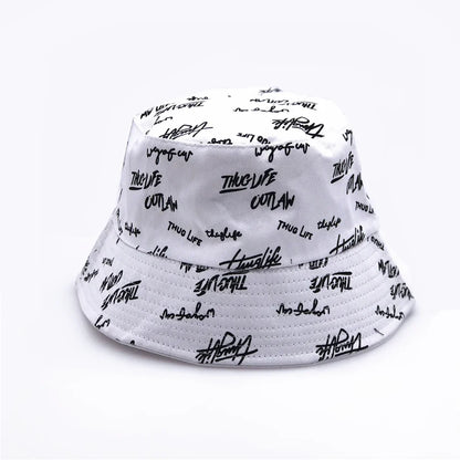 Double-sided Bucket Hat for Men Women Summer Unisex Fashion Cap