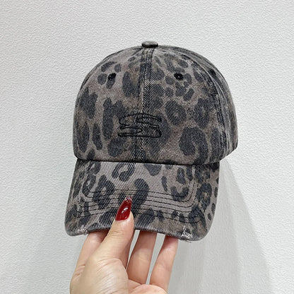 Fashionable and Retro Cross-stitch Camouflage Baseball Cap