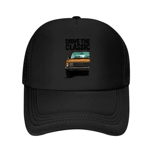 Classic Drive Auto - Inspired, Retro Car Design Mesh Baseball Cap