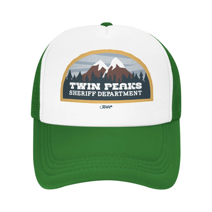 Hillbilly Twin Peaks Sheriff Department Baseball Cap