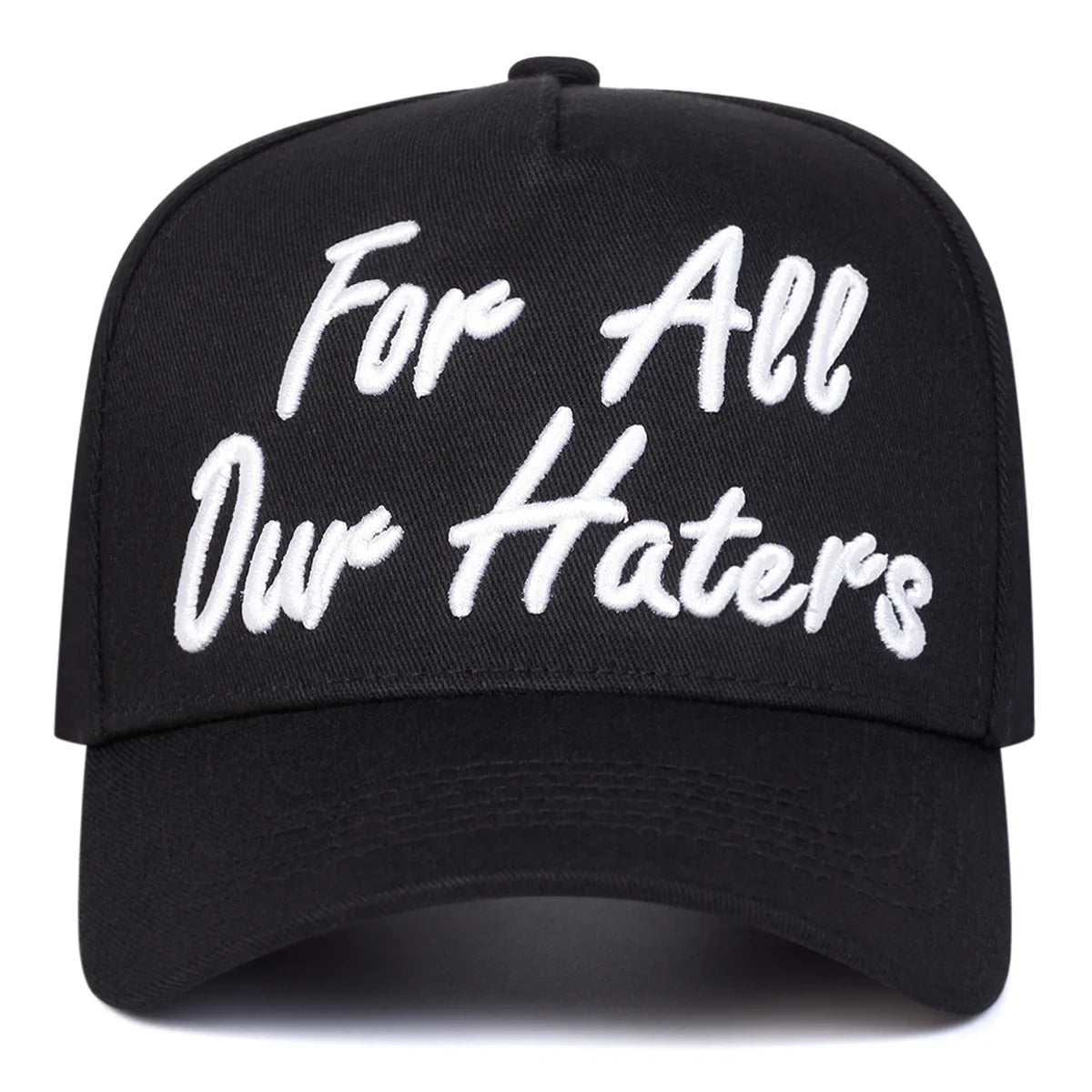 Unisex For All Our Haters Embroidery Baseball Caps Spring Autumn