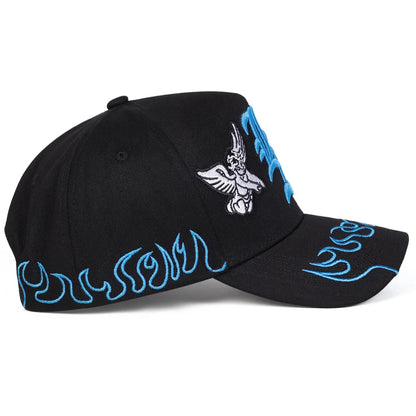 Unisex Gothic LA Angel Embroidery Baseball Caps Spring Autumn