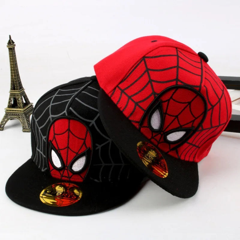 Hot Sale 2026 Hot Anime Cartoon Spiderman Hats For Kids