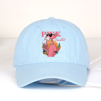 Cute Pink Leopard Print Baseball Cap