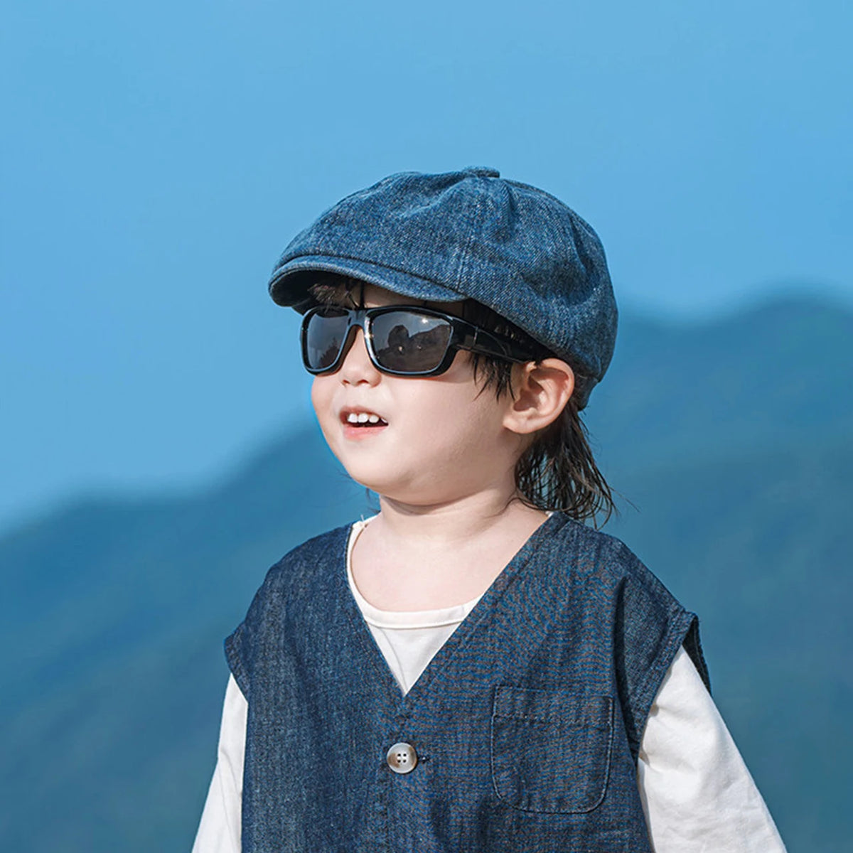 Fashion Retro Baby Beret Hat Spring Autumn