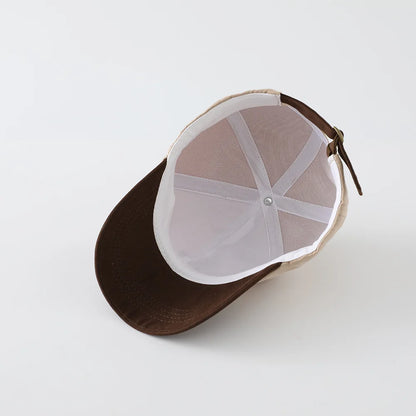 New Autumn Letter Embroidery Baseball Cap Fashion Style Baby Boys Girls Sun Hat Korean Caps Children