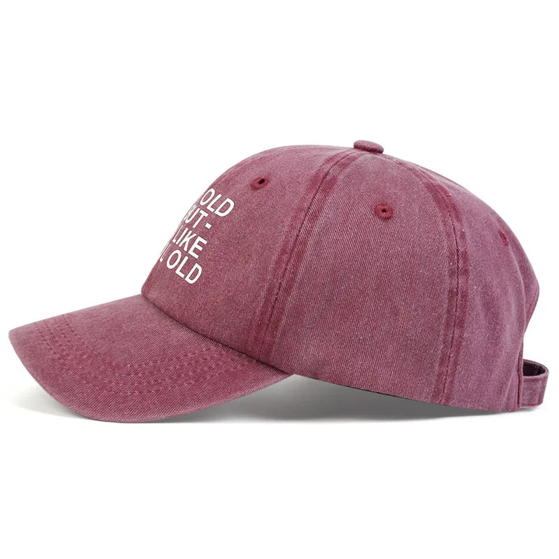 Letter Printed Baseball Cap For Both Men And Women