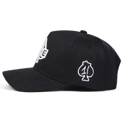 Unisex ONE Poker Embroidery Baseball Caps Outdoor Adjustable Casual Hats Sunscreen Hat Sports Cap