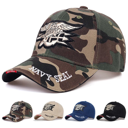 Unisex Seal Assault Team Embroidery Baseball Caps Spring And Autumn Outdoor