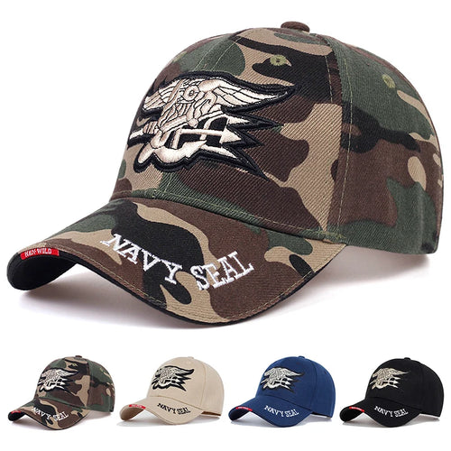 Unisex Seal Assault Team Embroidery Baseball Caps Spring And Autumn Outdoor