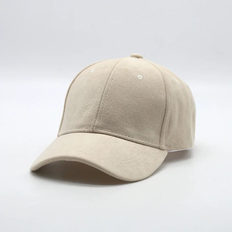 Wholesale Suede Baseball Cap Autumn Winter for Men Women