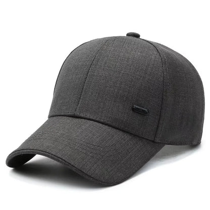 Trendy Outdoor Men's Suit Material Baseball Cap Korean Style Adjustable