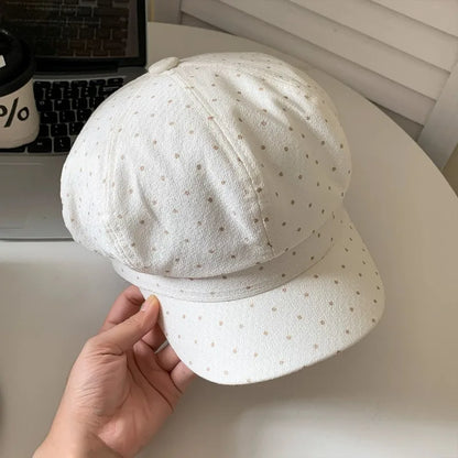 Streetwear Sunscreen Versatile Literary Newsboy Hats