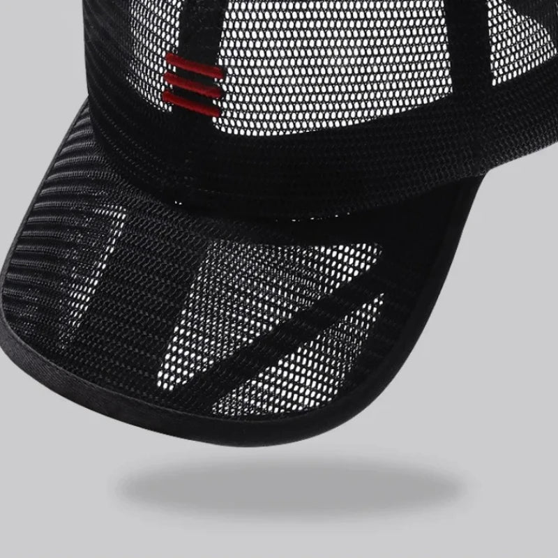 Drop Shipping Summer Full Mesh Big Size Baseball Cap