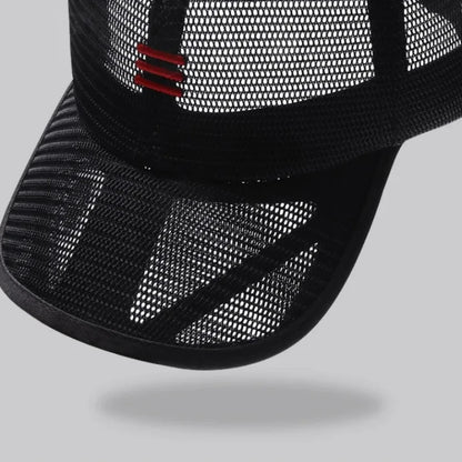 Drop Shipping Summer Full Mesh Big Size Baseball Cap
