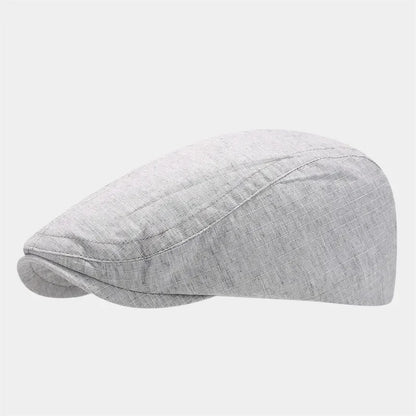 Four Seasons Cotton Solid Newsboy Caps Flat Cap