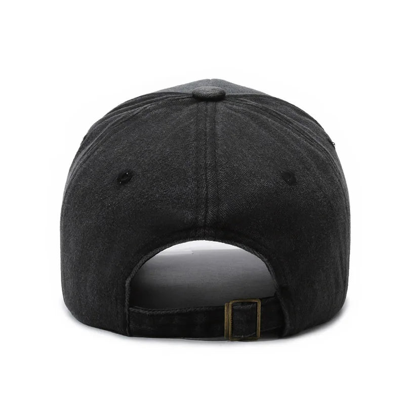 Vintage Washed Baseball Cap Adjustable Casual Sports Cap