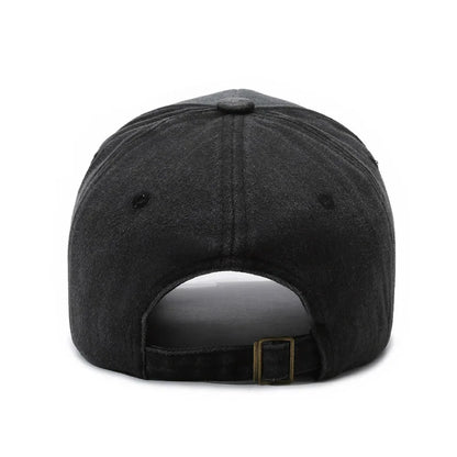 Vintage Washed Baseball Cap Adjustable Casual Sports Cap