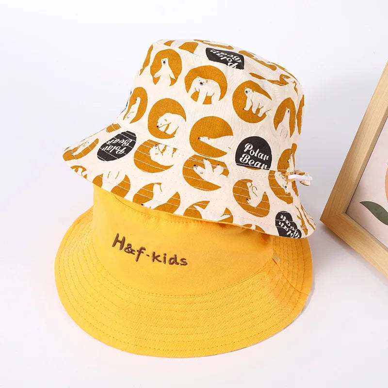 Reversible Fisherman Hat - Double-Sided Sun Protection Hat
