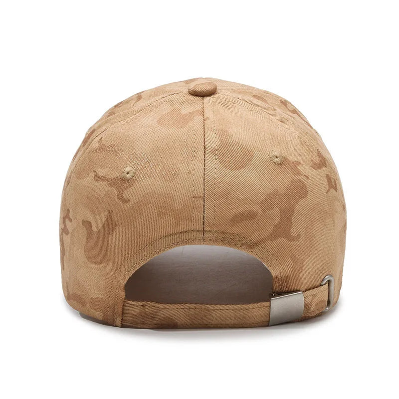 Unisex Camouflage Baseball Cap Outdoor Sun Hat For Men And Women