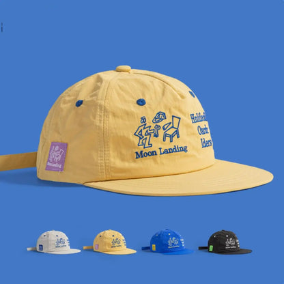 Baseball Cap Running Sport Mesh Embroidery Korean Style Hat
