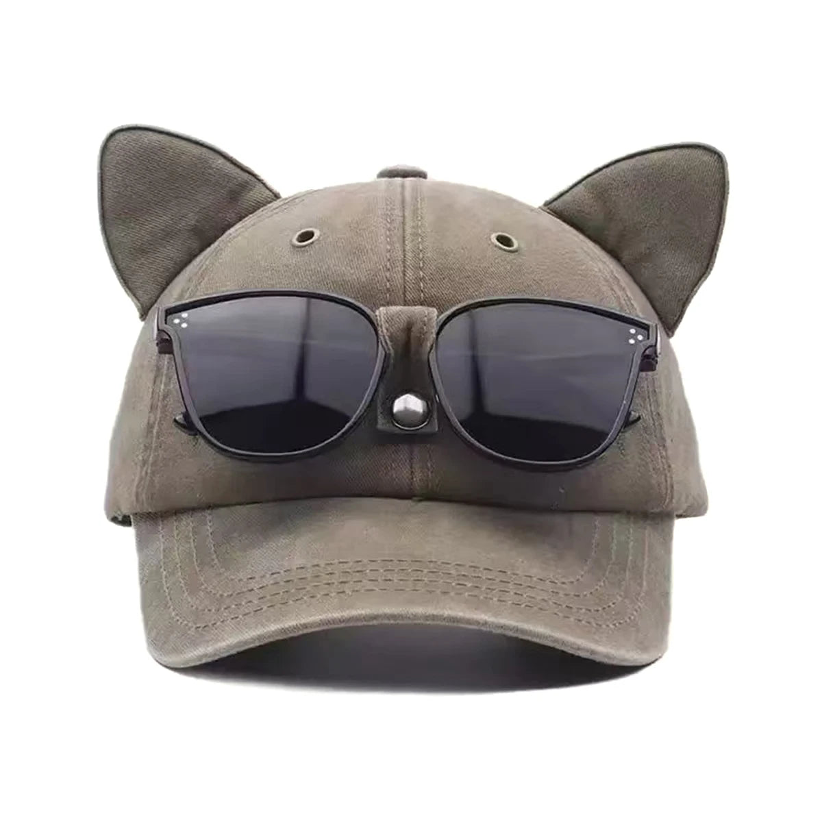 Unisex Personality Cat Ear Baseball Caps Spring Autumn
