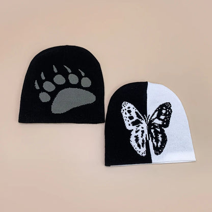 Personal Punk Skull Demon Knitted Hats