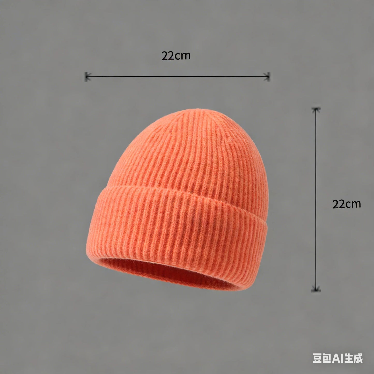 Autumn  Winter Short Warm Melon Hat Men