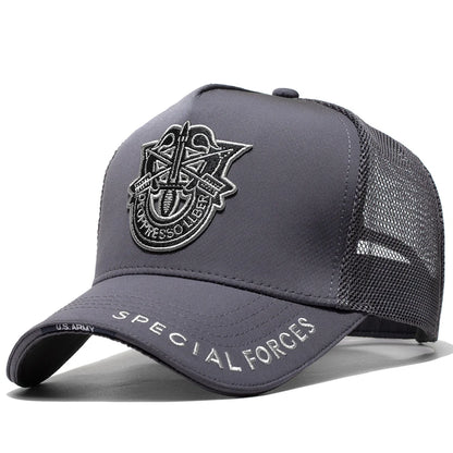 Large Size Baseball Cap Lady Pure Cotton Military Caps Tactical Sun Cap