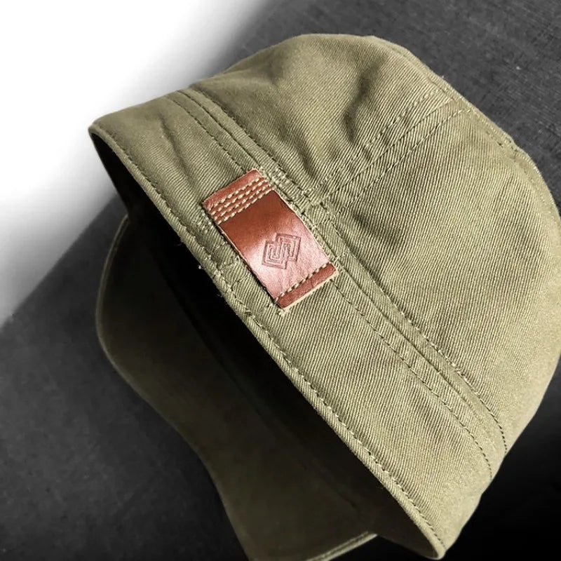 Unisex Pure Cotton Military Hats
