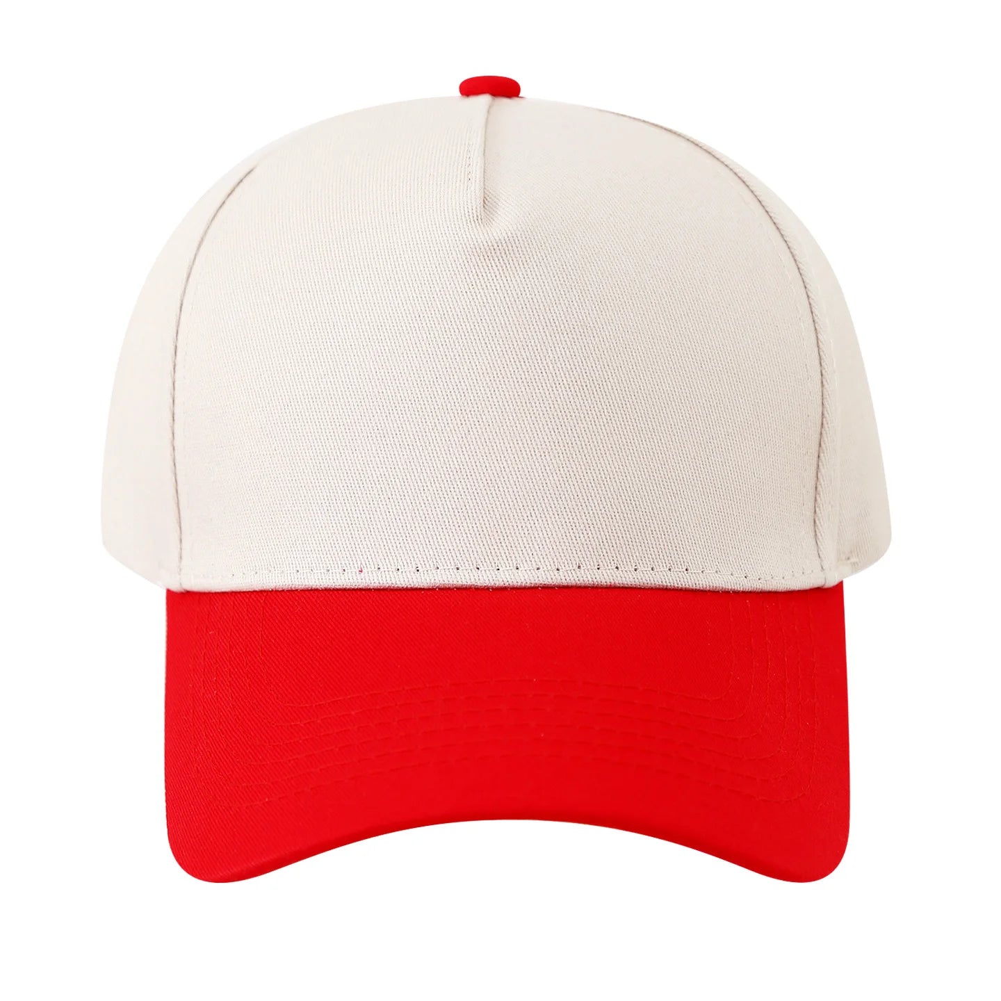 Retro Color Blocked Baseball Cap Outdoor Leisure Sports