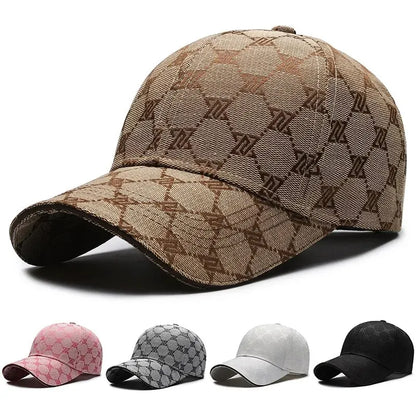 Four Seasons New Three-Line Sewn Baseball Cap Men's And Women's