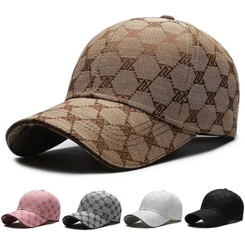 Four Seasons New Three-Line Sewn Baseball Cap Men's And Women's
