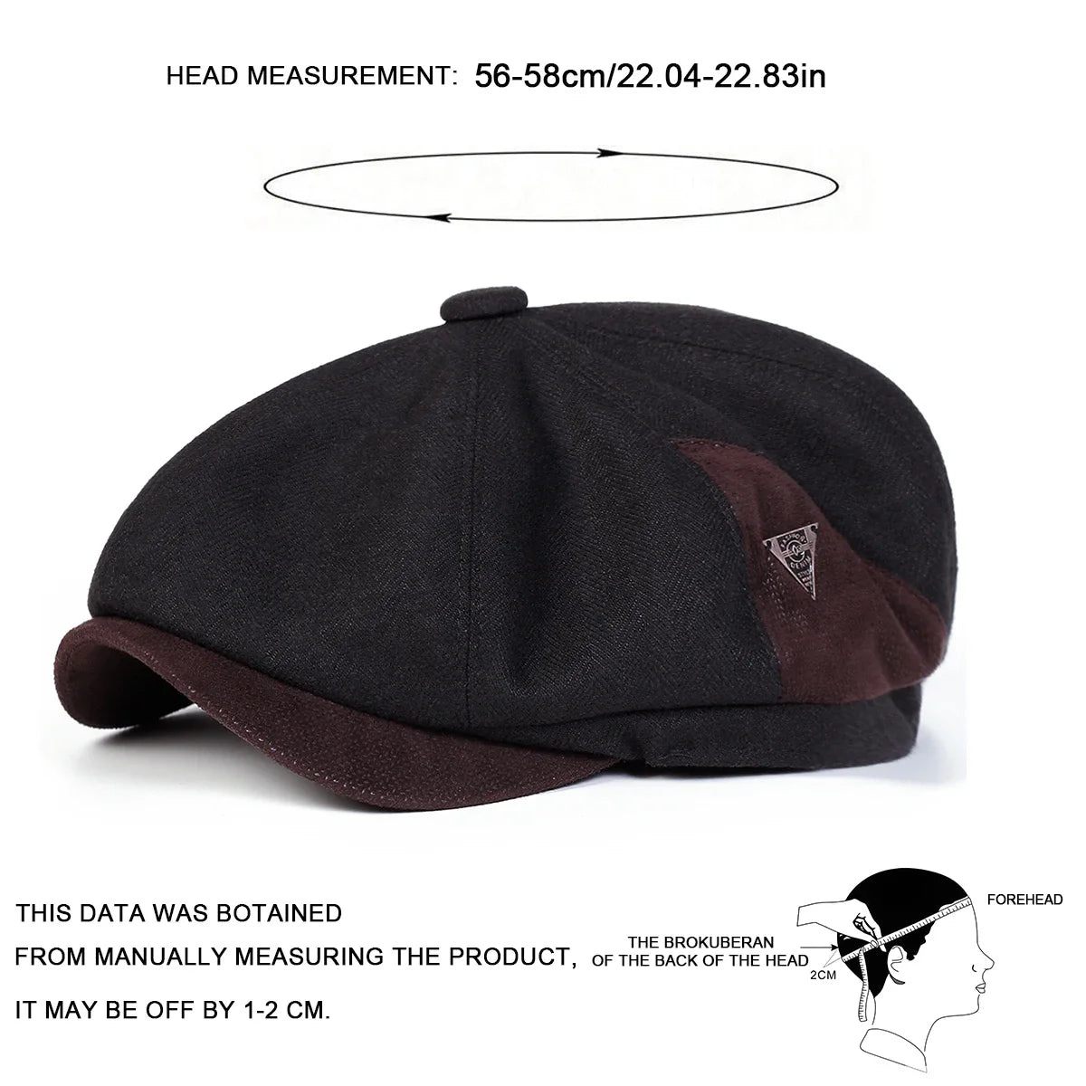 Newsboy Caps Men British Painters Hats