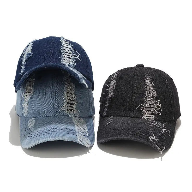 Holed Personality Baseball Caps Men And Women
