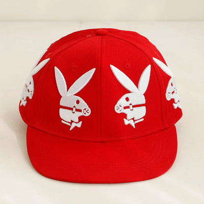 Cute Rabbit Coconut Embroidered Baseball Hat