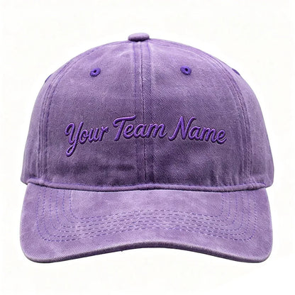 Vintage Washed Cotton Snapbacks Fashion Women Men
