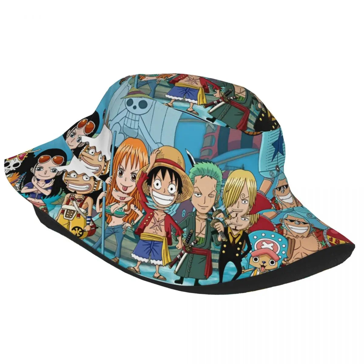 Women Men Bucket Hat One Piece Journey To The Final Island Spring