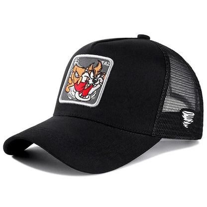 Unisex Anime Cartoon Cap High Quality Patch Draw Baseball Cap Men
