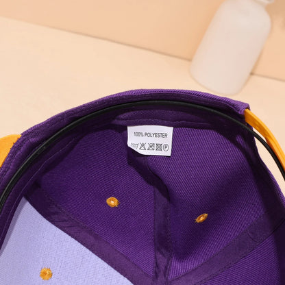 Two-Color Block Hip-Hop Cap For Men And Women, American Casual