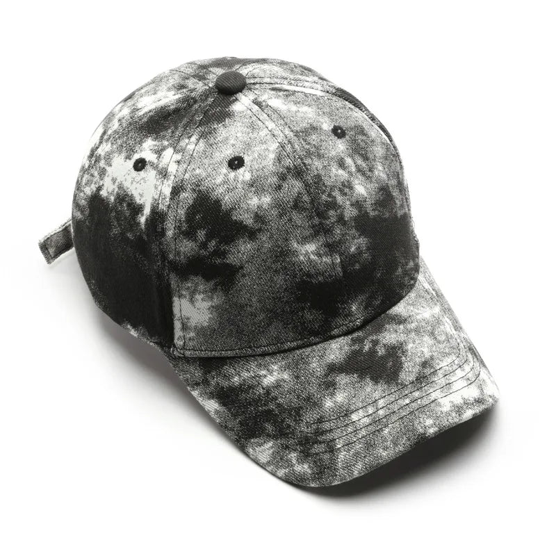 Personalized Street Tie Dye, Trendy Baseball Caps