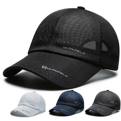 Mesh Baseball Cap Men Women Breathable Dad Hat Bone Outdoor Camo Hip Hop Caps