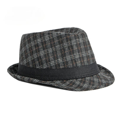 New Woolen Jazz Hat In Spring Autumn And Winter Men